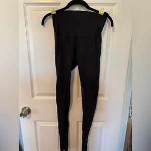 Lululemon high waisted leggings w sheer detail